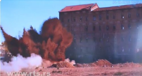 Završena akcija u Poenkarevoj: Uništena bomba teška 250 kilograma