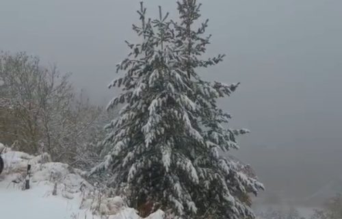 Zabelela se planina usred oktobra: Snimak zimske idile iz srpskog skijališta
