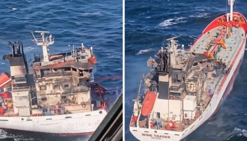 Hrvat nestao posle napada dronovima na Crnom moru: Traga se za pomorcima sa pogođenog tankera