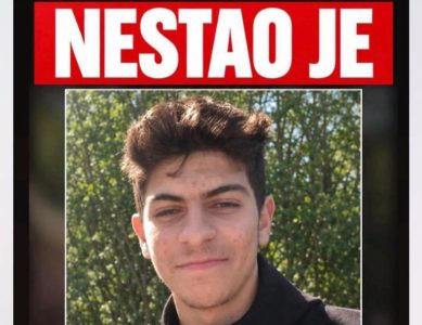 Ako ga vidite, odmah zovite 192: Dario (18) otišao u tržni centar i nestao bez traga