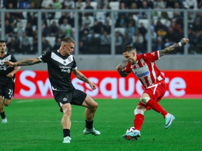 Kruniiiić! Zvezda vodi u Luganu, kakav gol, naciljao je genijalno skroz