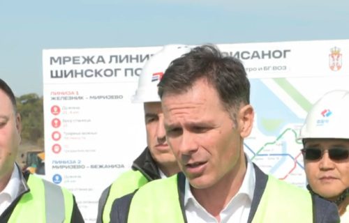 Mali obilazi radove na Makiškom polju: "Krtice“ će kopati tunele prve linije metroa