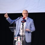 Vučević i Knežević na tribini u Crvenki: Izbori 25. oktobra važni za budućnost Srbije