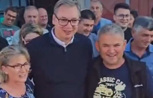 Vučić objavio novi snimak: "Najlepši deo svakog dana su susreti sa ljudima i osmesi"